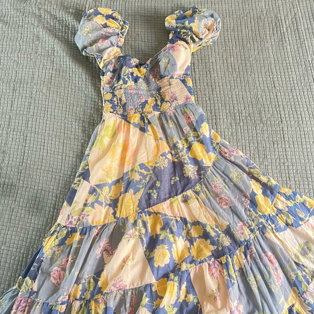 Free people sundrenched maxi dress